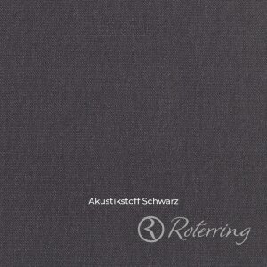 Akustikstofffarbe Schwarz