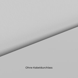 Ohne Kabeldurchlass